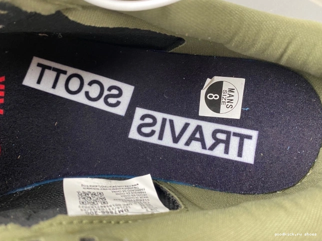 1 X MEDIUM LOW OLIVE OG AIR DM7866-200 SCOTT JORDAN TRAVIS 0719